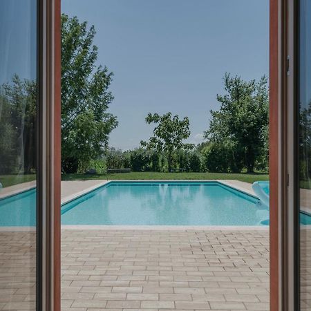 La Casina Apartment - Con Giardino E Piscina Pozzolengo Exterior foto