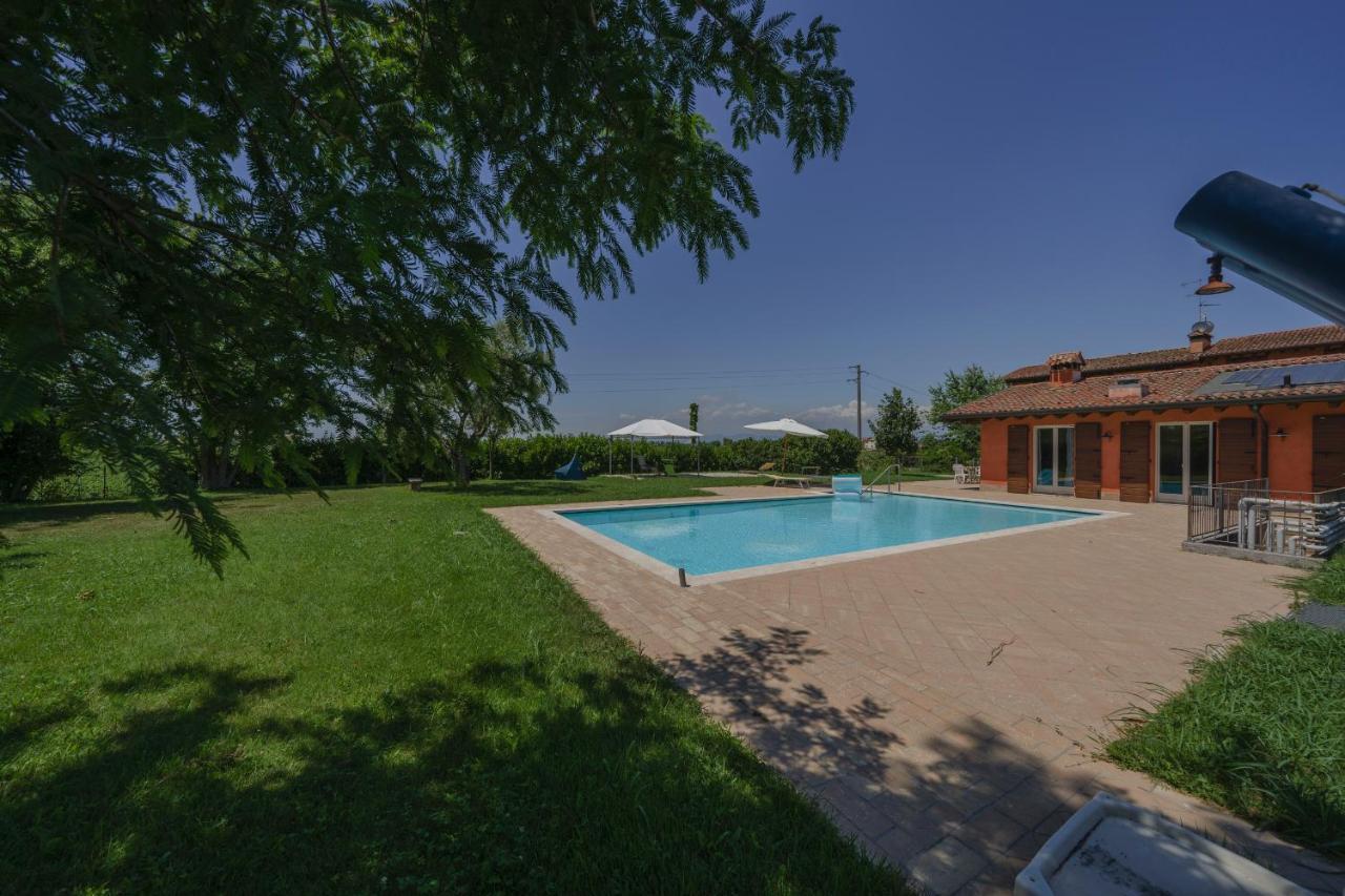 La Casina Apartment - Con Giardino E Piscina Pozzolengo Exterior foto