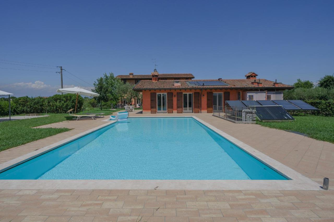 La Casina Apartment - Con Giardino E Piscina Pozzolengo Exterior foto