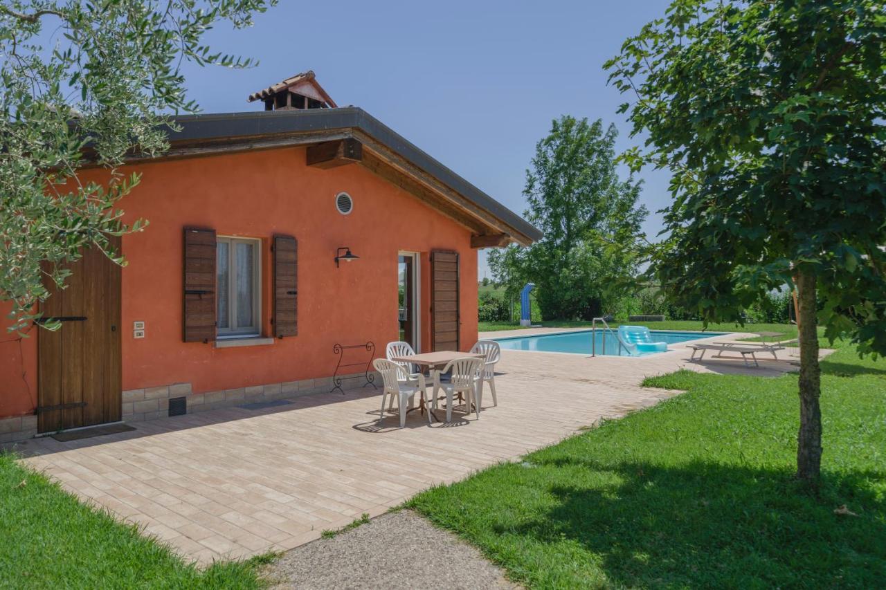 La Casina Apartment - Con Giardino E Piscina Pozzolengo Exterior foto